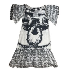 Chanel Coco Cruise 2010 Mark Lion Mini Dress